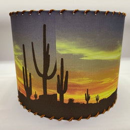 Saguaro Sunset Lampshade
