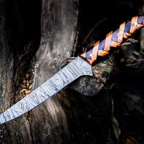 Custom Handmade Damascus Steel Fillet Knife for Sale | 13