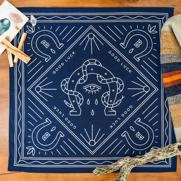 "Good Luck" Organic Bandana