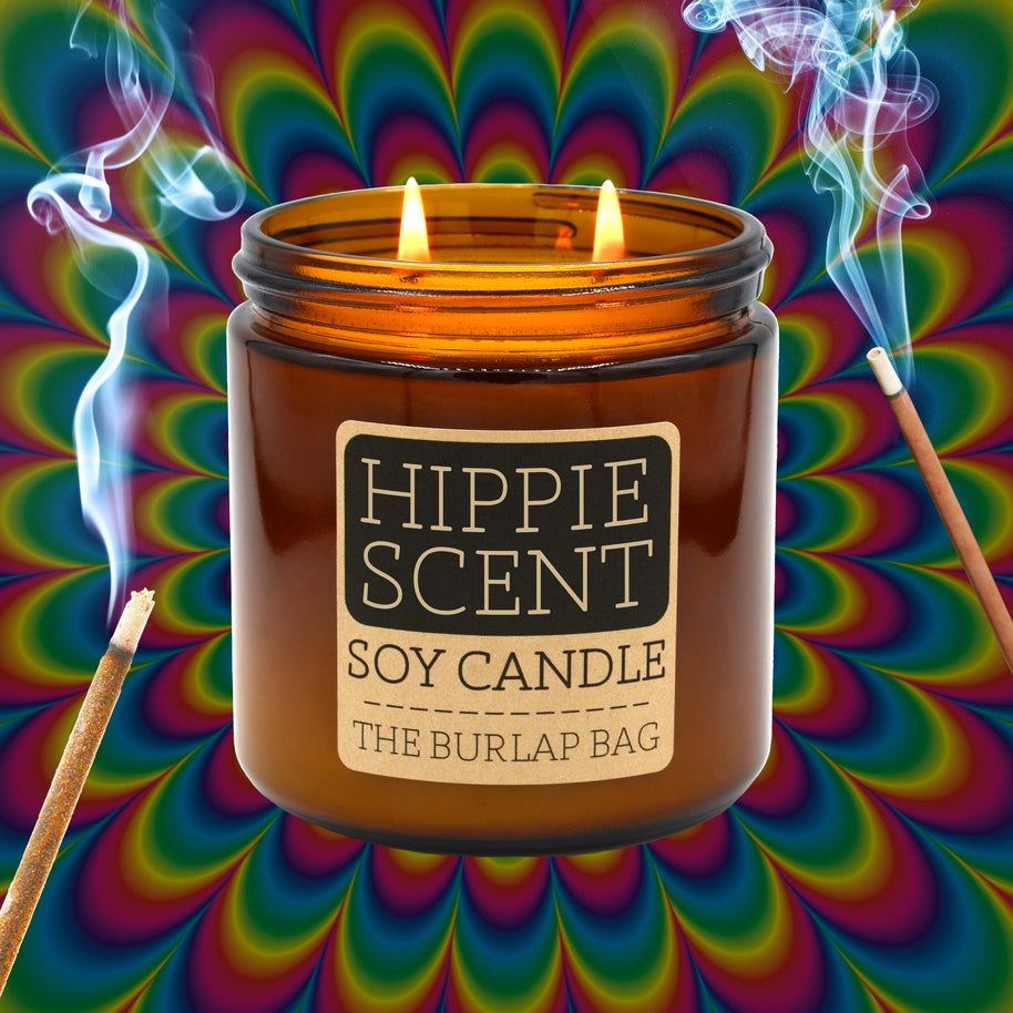 Hippie Scent - Large Soy Candle 16oz