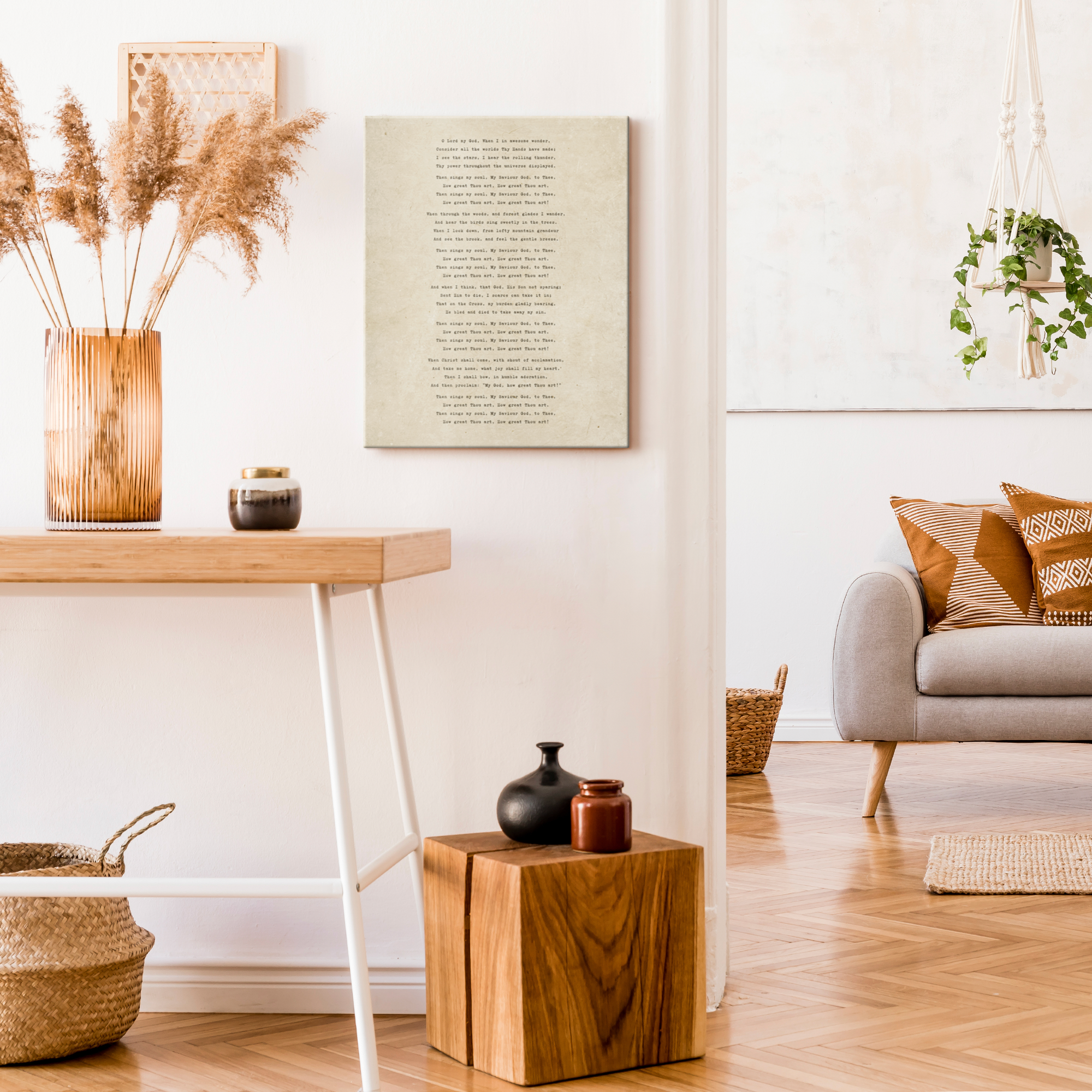 How Great Thou Art Canvas Wall Art – 16