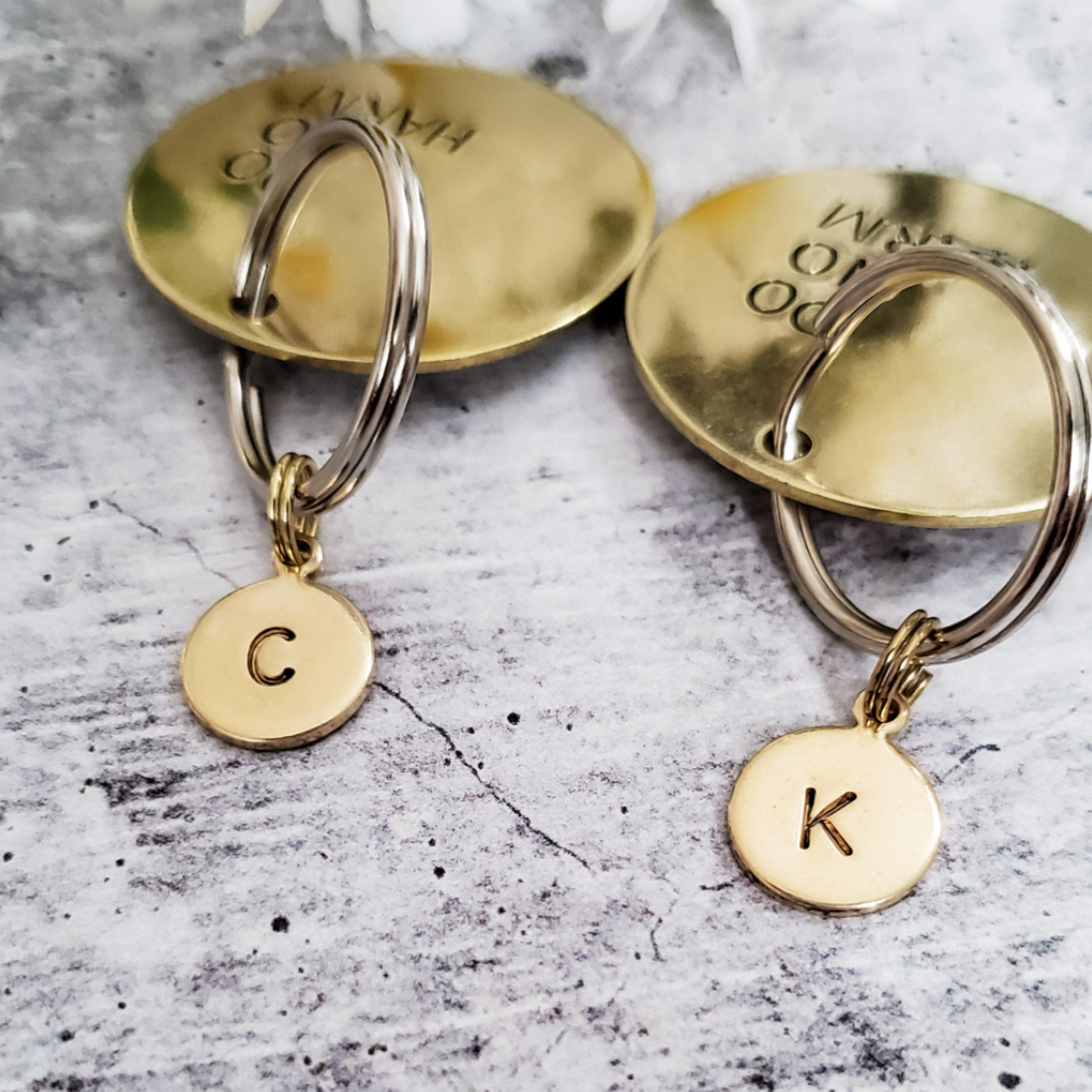 I Can Buy Myself Flowers Brass Keychain