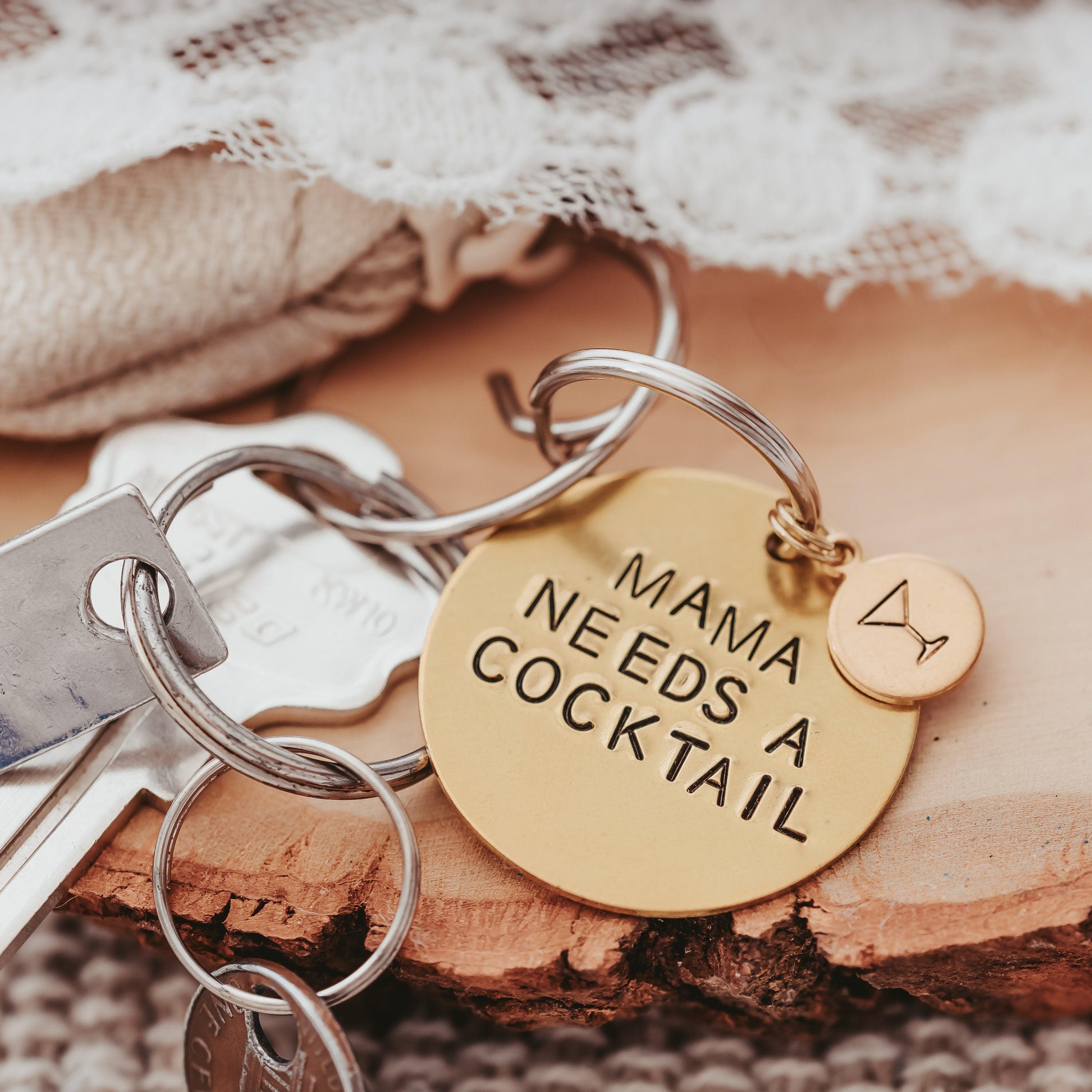I Can Buy Myself Flowers Brass Keychain