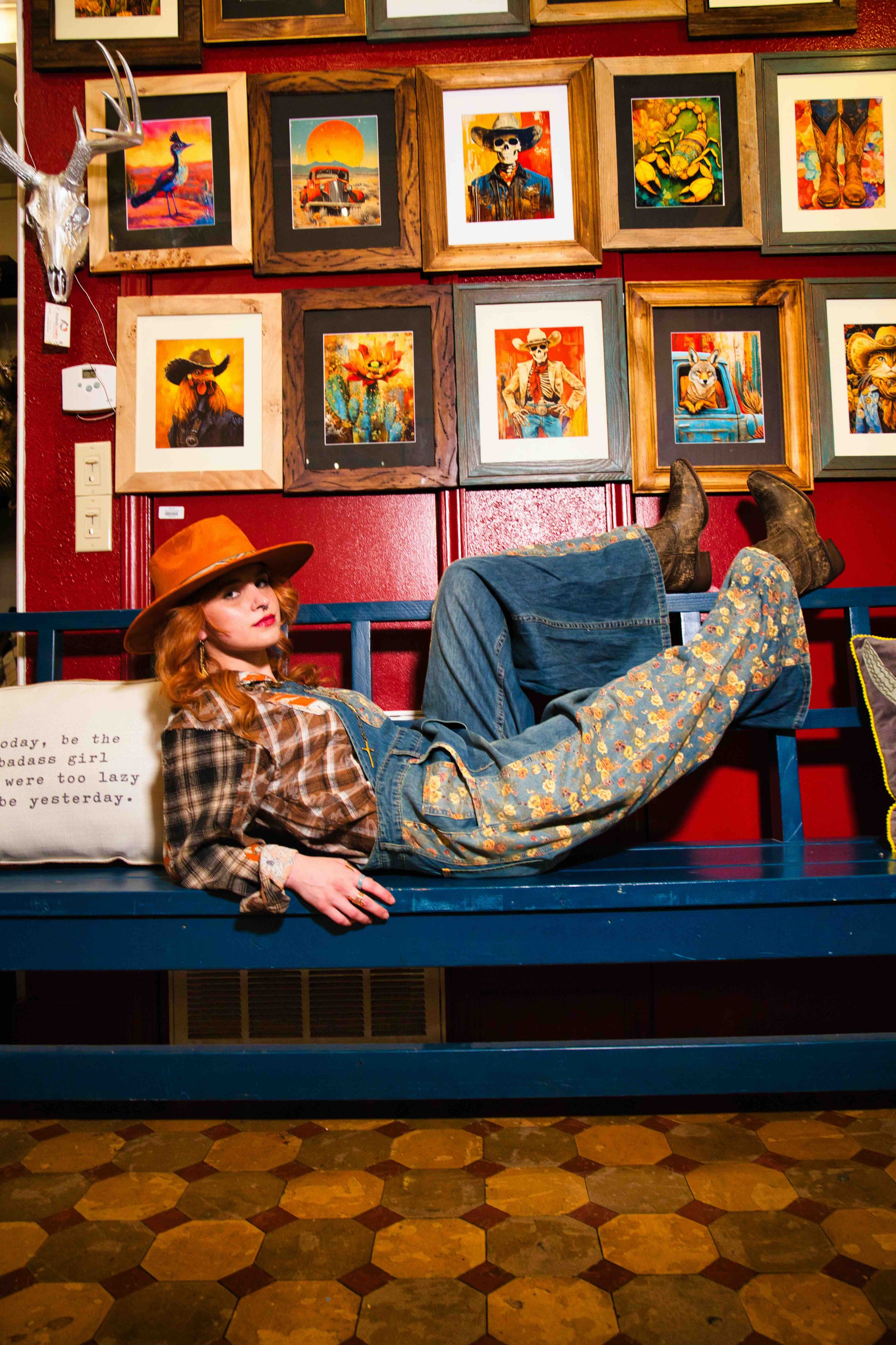 Vegan Suede Rancher Hat