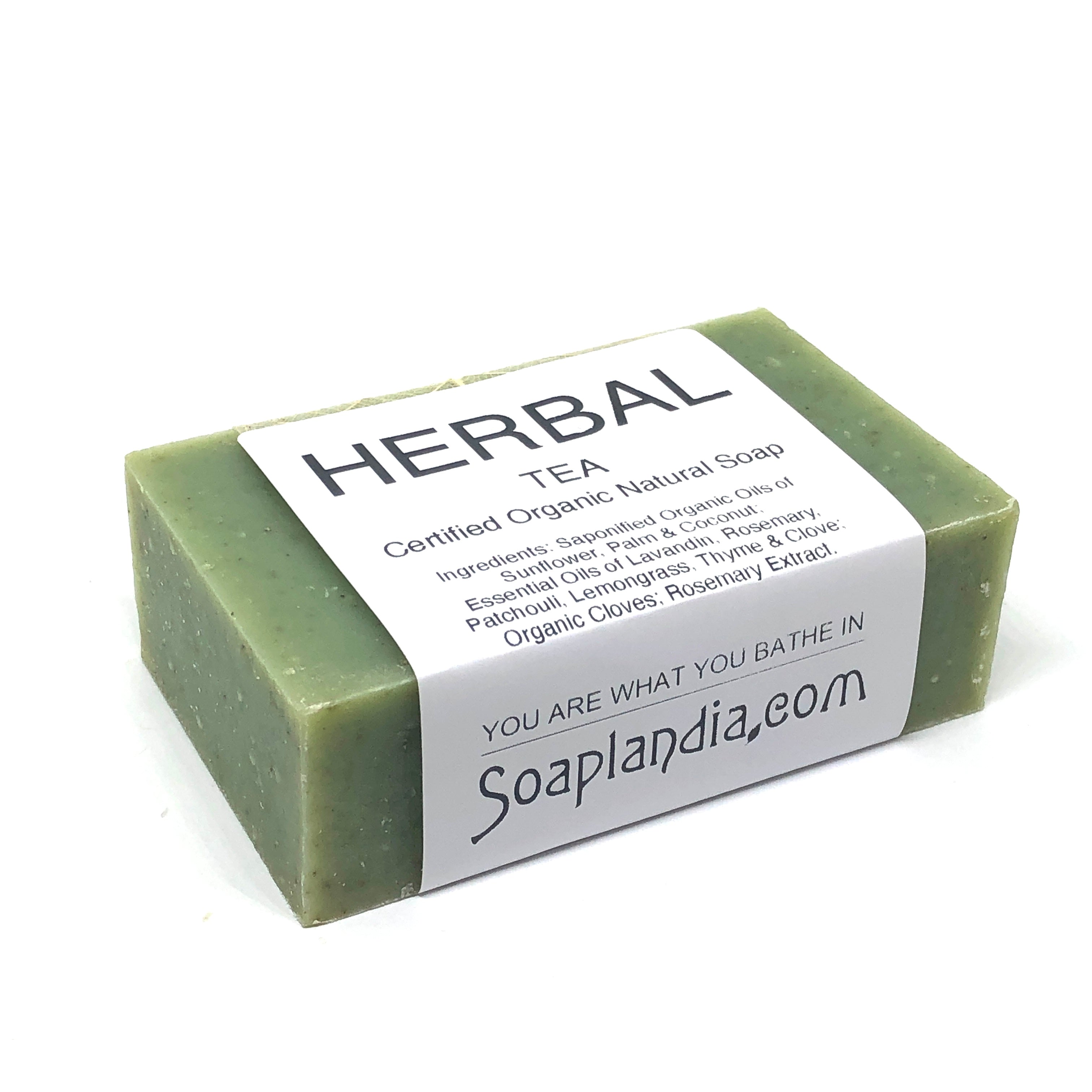 Herbal Tea Bar Soap, Organic