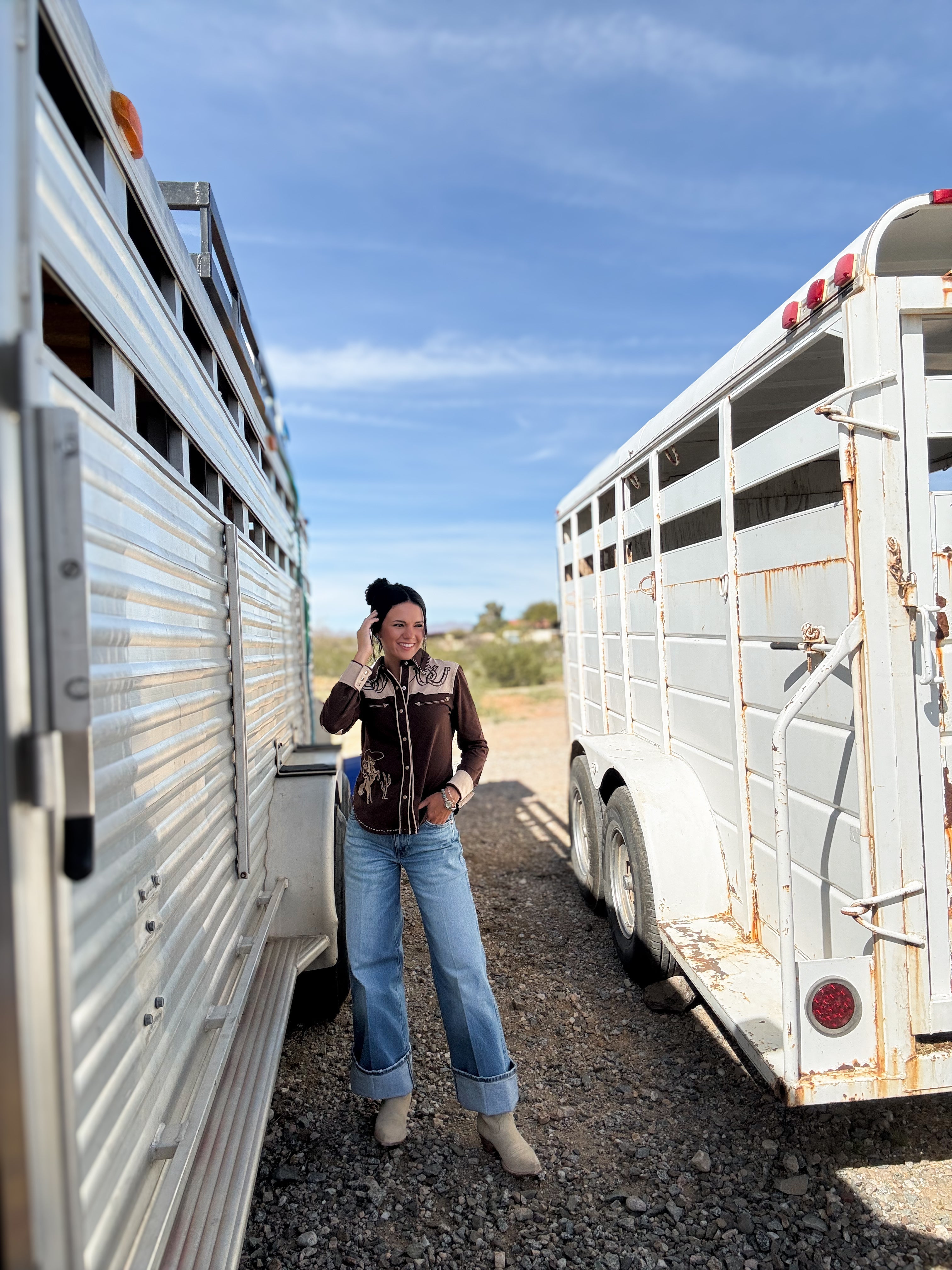 Rodeo Quincy Lucky Buck Button Up