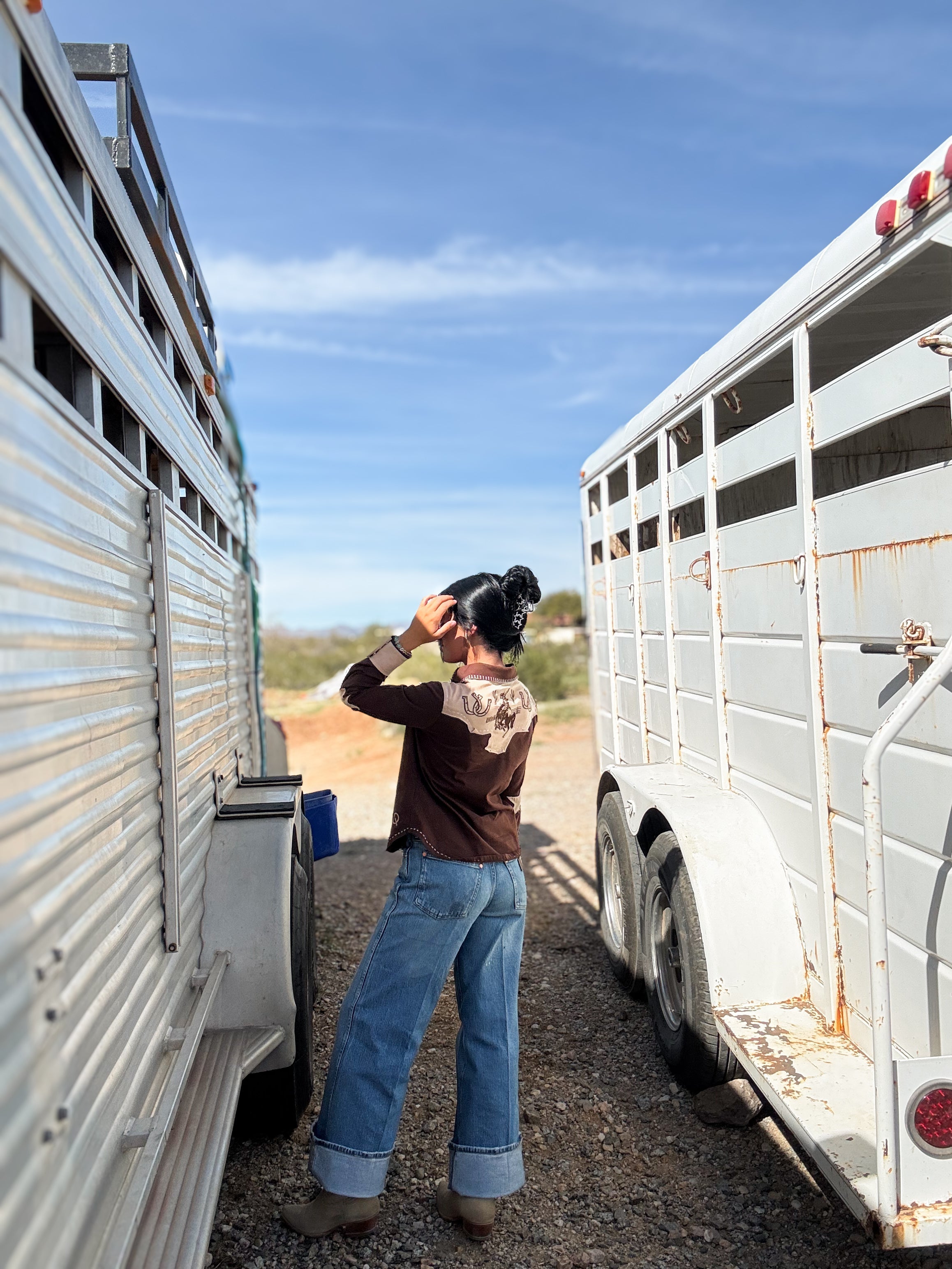 Rodeo Quincy Lucky Buck Button Up