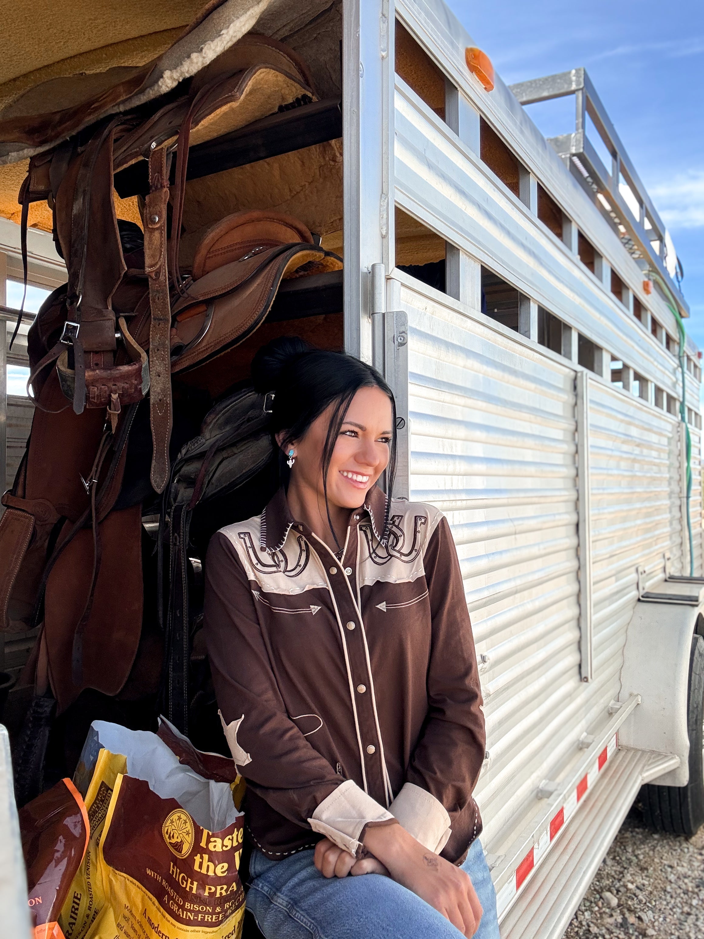 Rodeo Quincy Lucky Buck Button Up