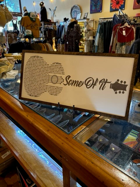 Handmade Some of It, Eric Church Song Lyrics