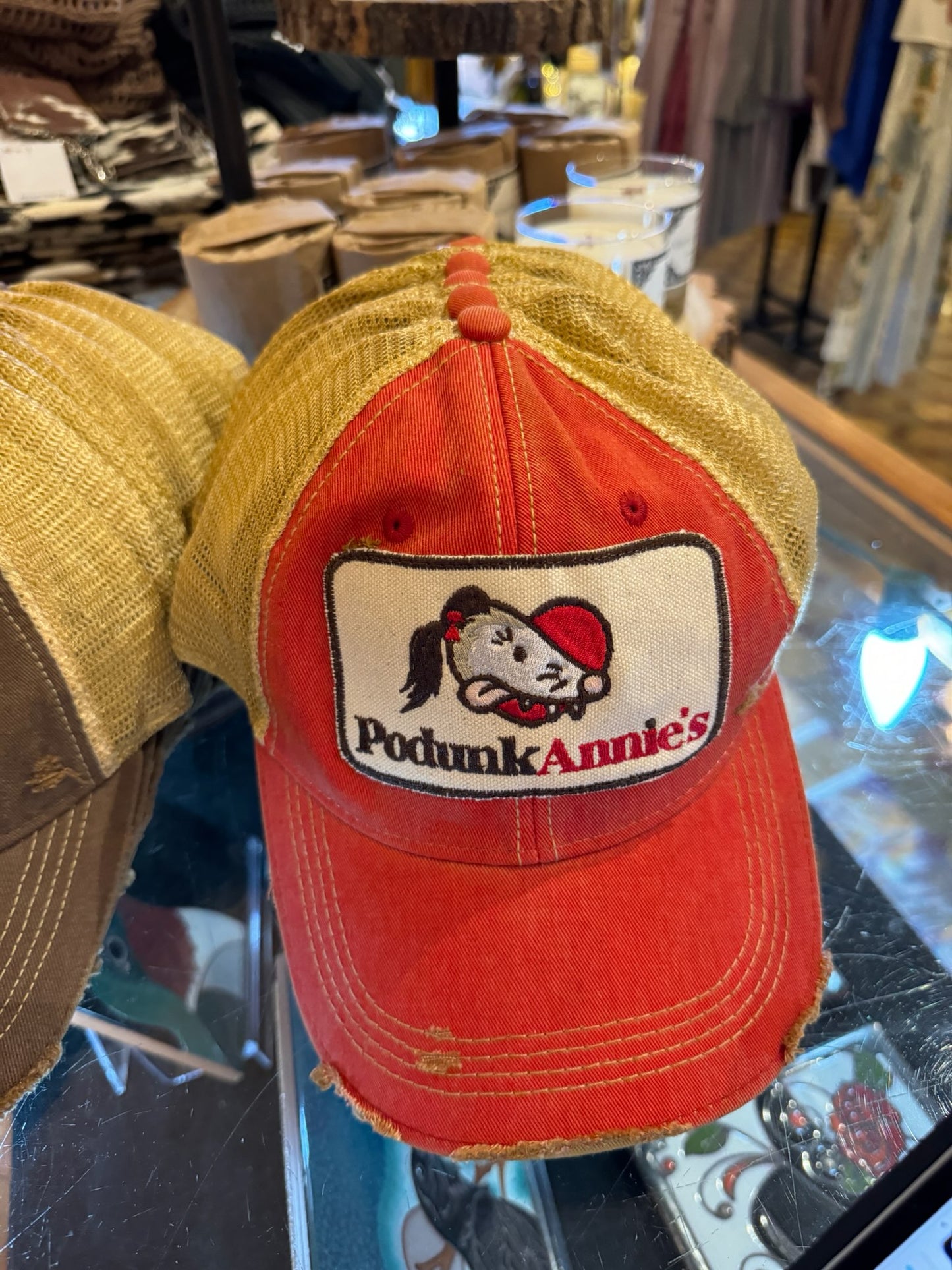 PodunkAnnie's Vintage Baseball Hat