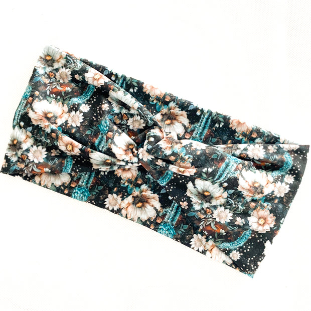 Cactus Floral Meadows Headband