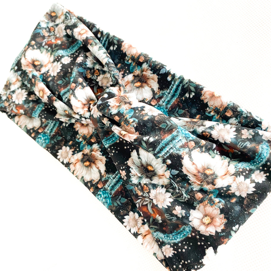 Cactus Floral Meadows Headband