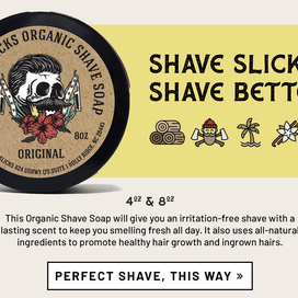 Organic Shave Soap