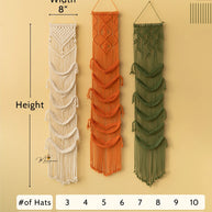 Kica Macrame Baseball Hat Holders
