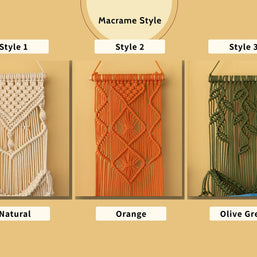 Kica Macrame Baseball Hat Holders