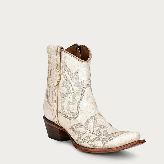 Pearl Snip Toe Ankle Boot, L5916