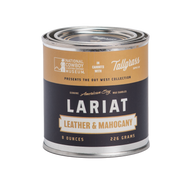 Lariat: Leather + Mahogany Soy Wax Candle