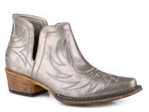 Ava Metallic Roper Bootie