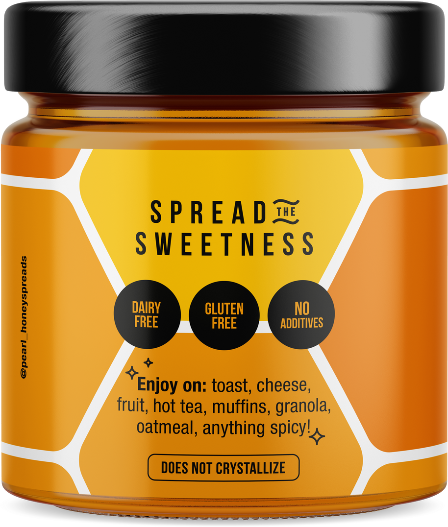 Pumpkin spice creamed honey