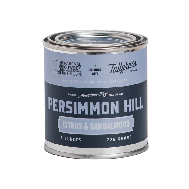 Persimmon Hill: Citrus + Sandalwood Soy Wax Candle