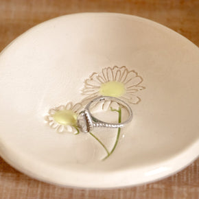 Birth Flower Ring Dish