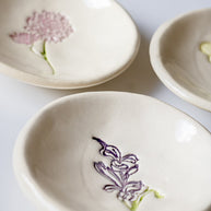 Birth Flower Ring Dish