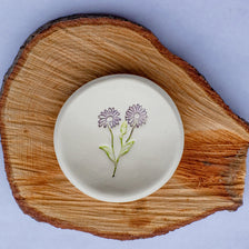 Birth Flower Ring Dish