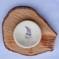 Birth Flower Ring Dish