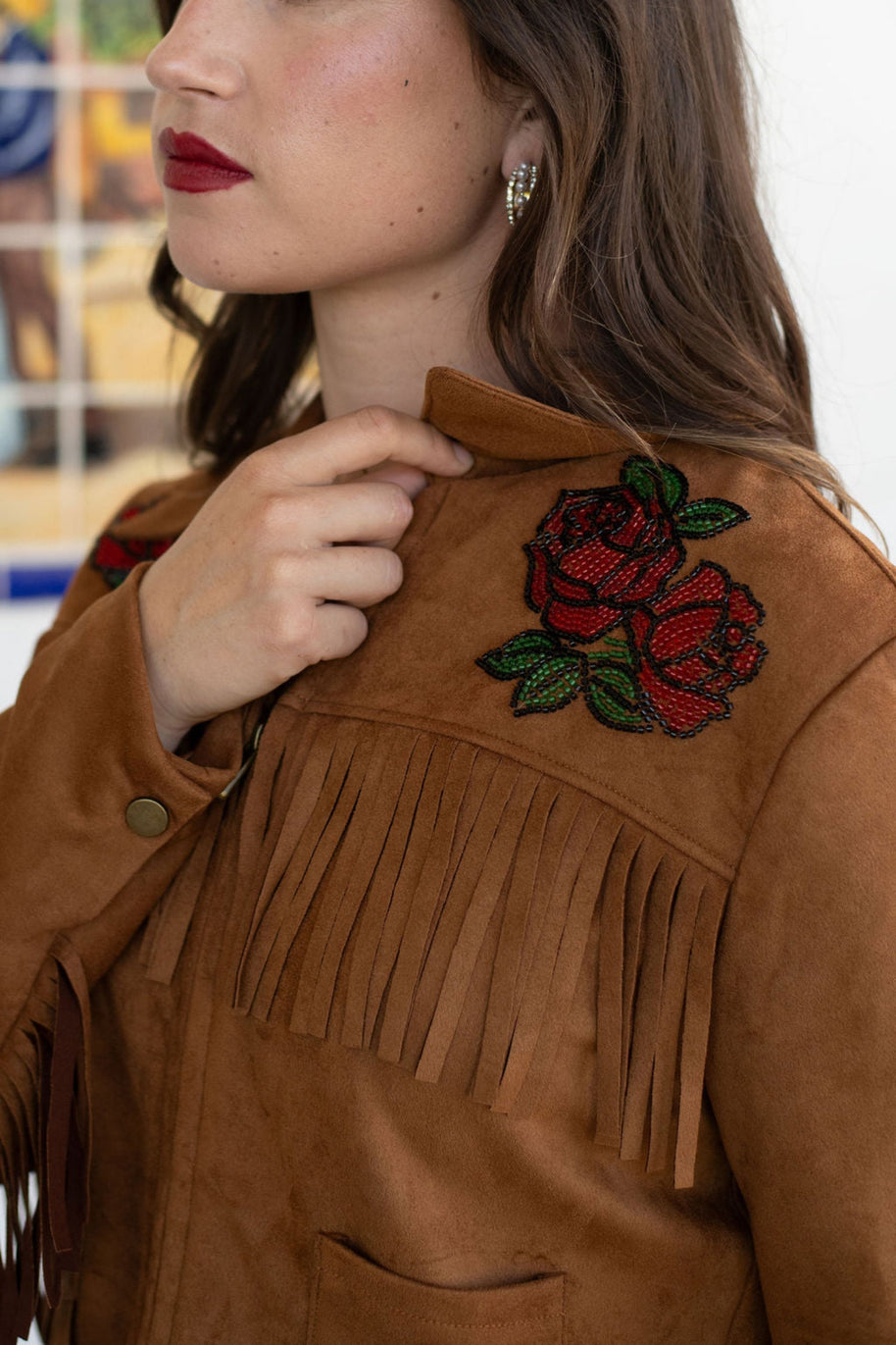 Rodeo Quincy Mustang Sally Fringe Jacket