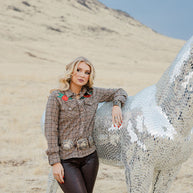 Rodeo Quincy Rhinestone Rodeo Button Up