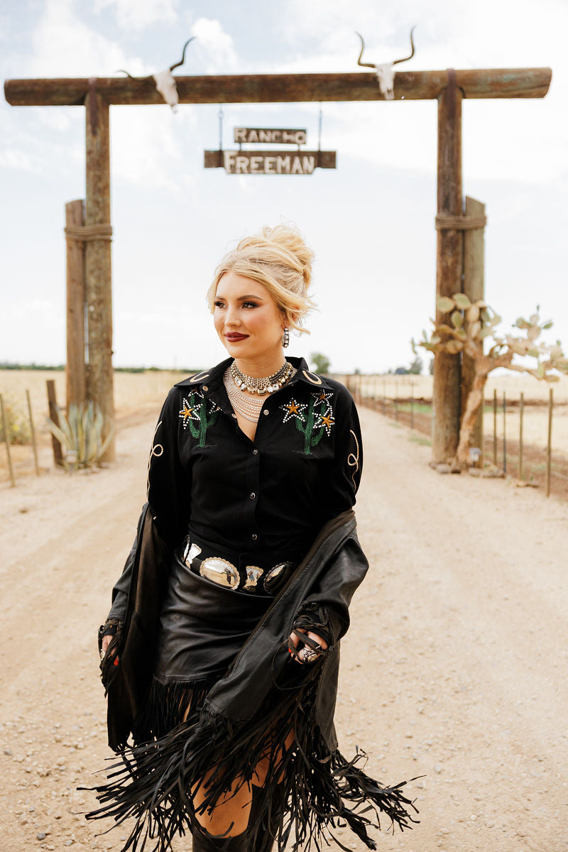 Rodeo Quincy Rodeo Star Button Up