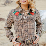 Rodeo Quincy Rhinestone Rodeo Button Up