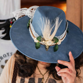 Vegan Suede Rancher Hat