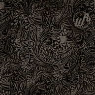 Tooled Leather Black