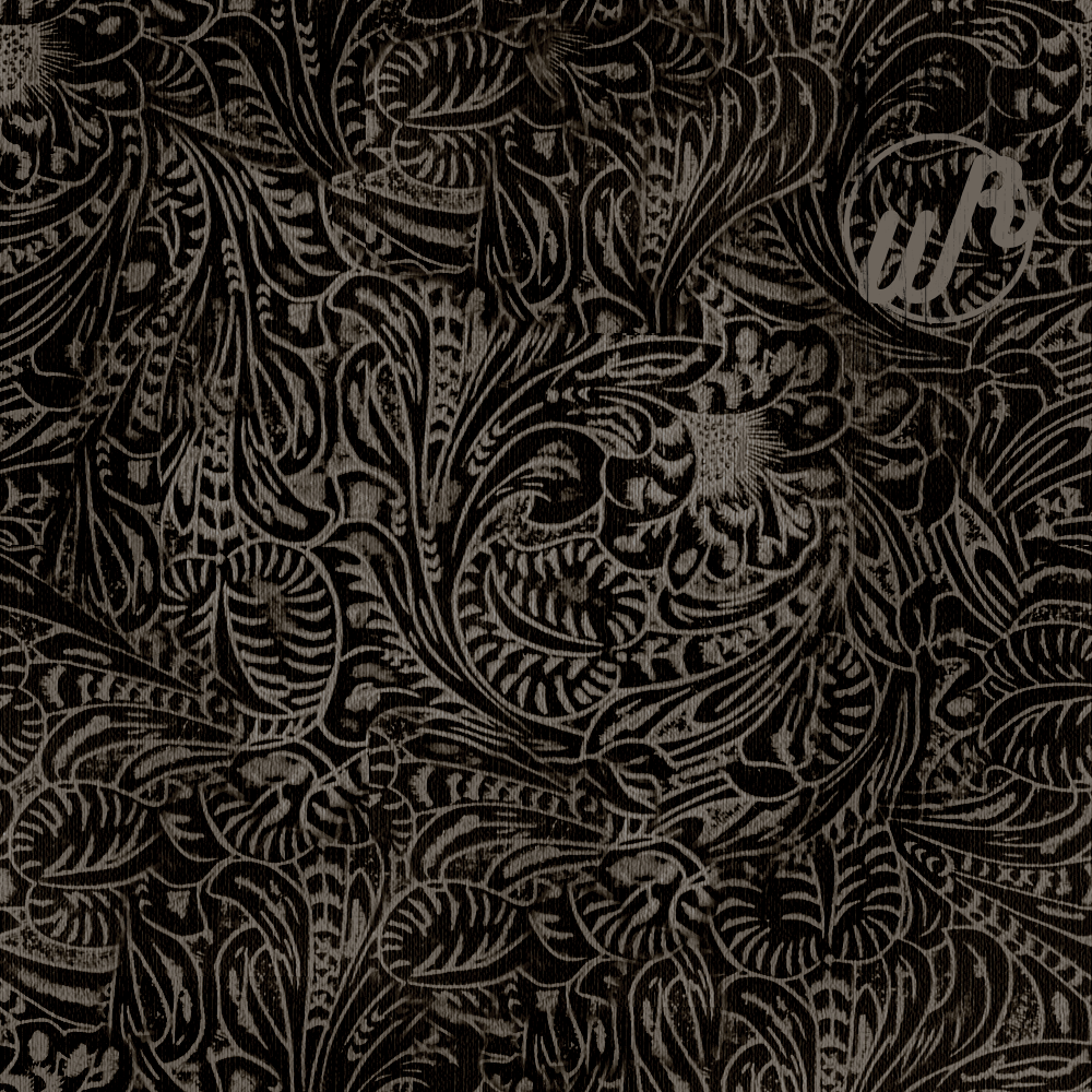 Tooled Leather Black