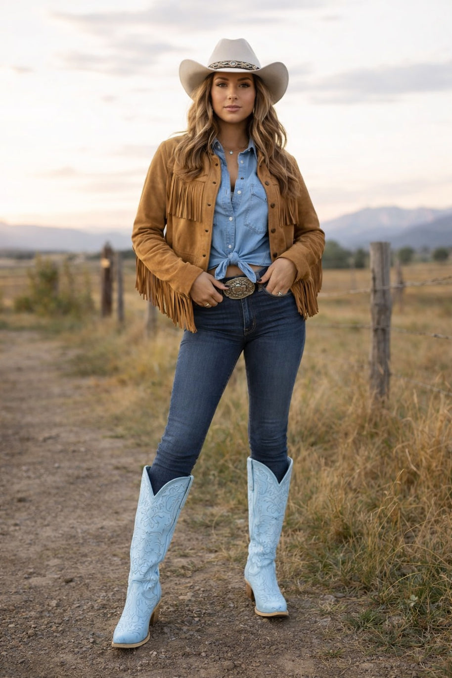 Lane Boots, Reverie, Powder Blue