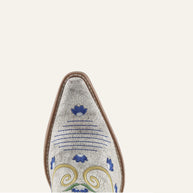 Sophia Cowboy Boots, White