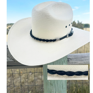 The Wrangler, Horsehair Hat Band, Black