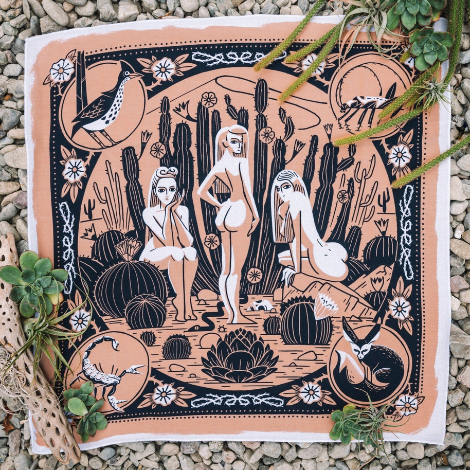 "Sirens" Organic Bandana