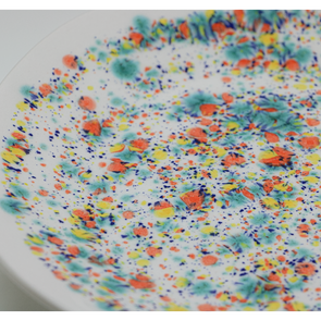 Spring Artisan Dinner Plate