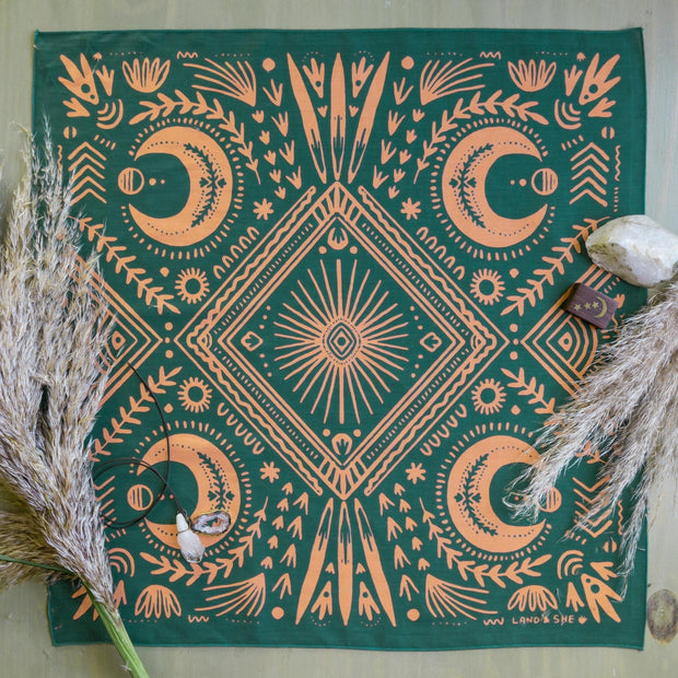 "Stay Steady" Organic Bandana