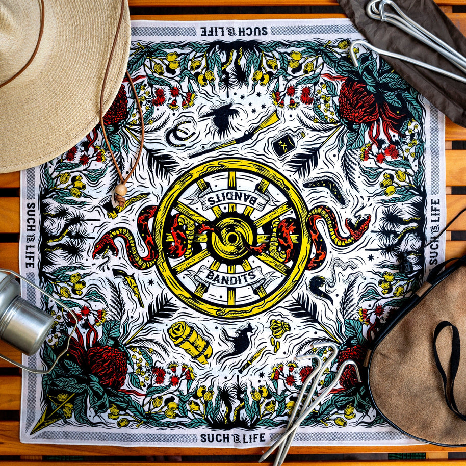 "Such Is Life" Organic Bandana