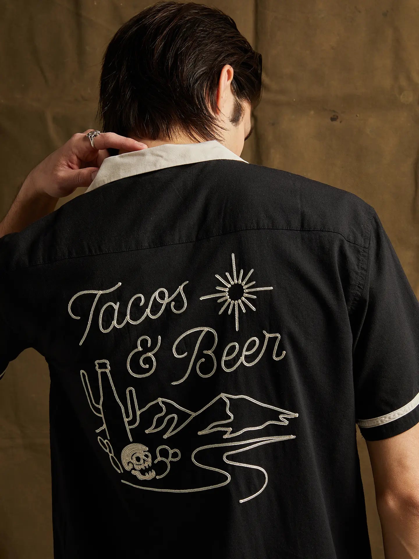 Tacos & Beer Casual Button Down Shirt