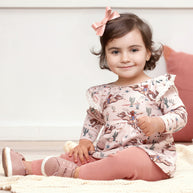 Prairie Princess Baby Girl's Western Bamboo Top & Legging