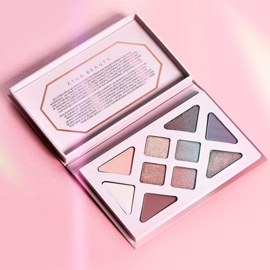 Rose Quartz Crystal Eyeshadow Palette