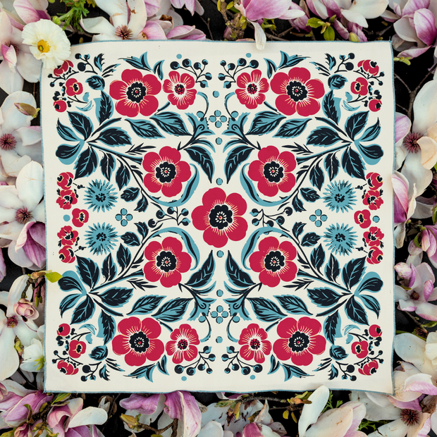 "Spring Awakening" Organic Bandana