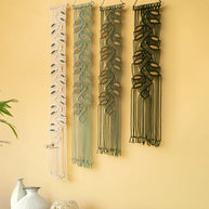 Vesta Green Macrame Wall Hangings