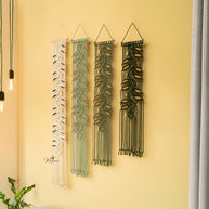 Vesta Green Macrame Wall Hangings