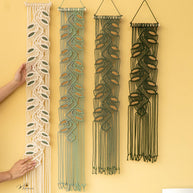 Vesta Green Macrame Wall Hangings