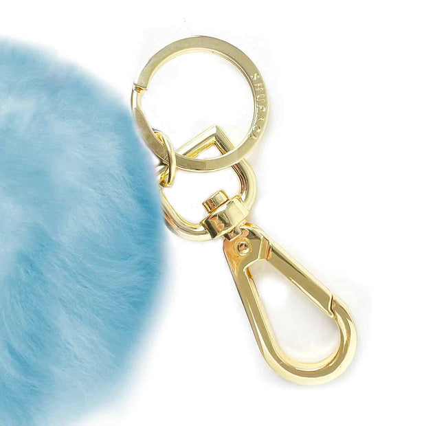 Keychain Alpaca Plushie | 7" Bear | Light Blue